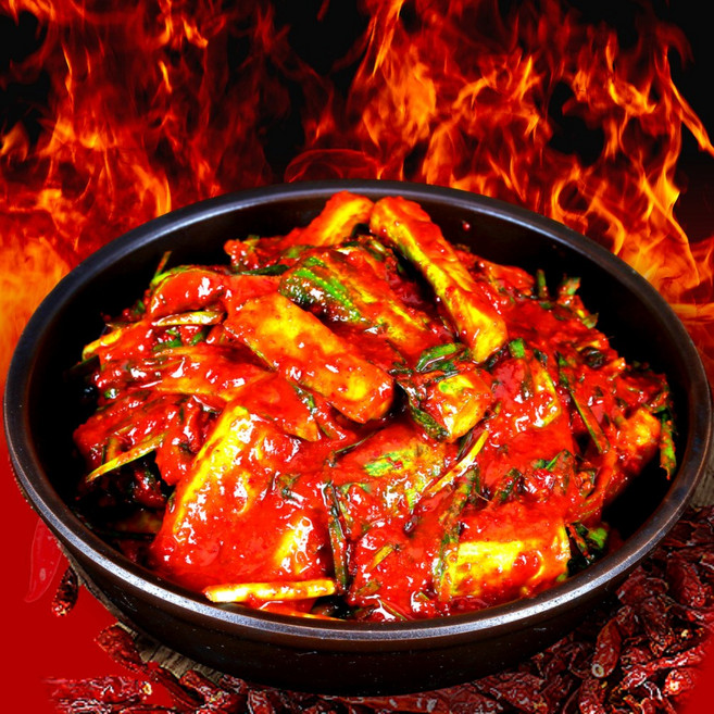 핵폭탄김치 핵폭탄오이김치 매운맛1kg, 1개, 1kg