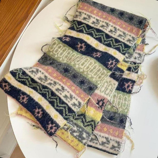 앙고라머플러 빈티지목도리 니트스카프 보헤미안목도리 남녀공용머플러 울목도리 데일리머플러