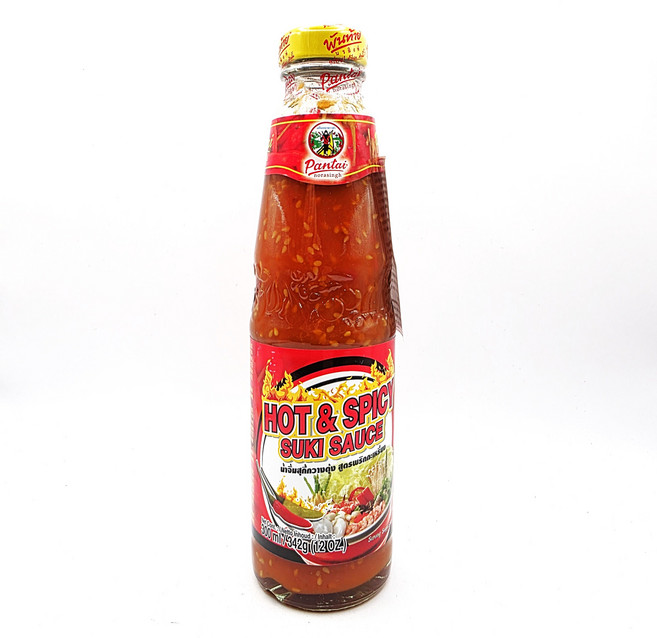 태국 소스 HOT Spicy 핫 스파이스 수끼소스 WORLDFOOD, 342g, 1개