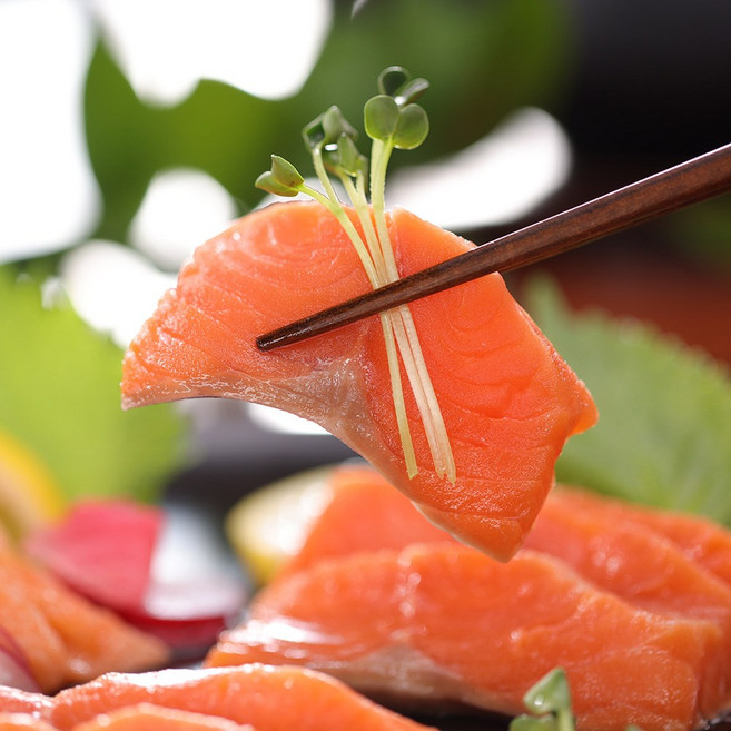 오션킹 프리미엄 연어회 500g 1kg 횟감용 구이용 스테이크, 2개, 250g