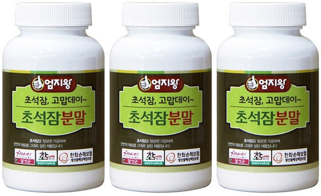 약초약선생 국내산 초석잠 분말 가루, 3개, 100g
