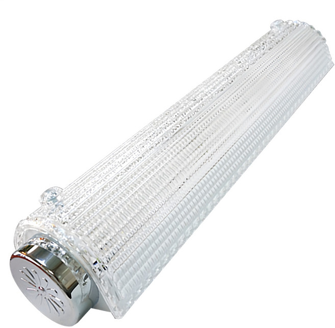 비스코 LED 크리스탈투명 원형 욕실등, 주광색