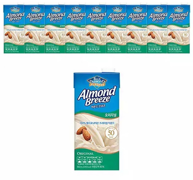 아몬드브리즈 오리지널 950ml 10개