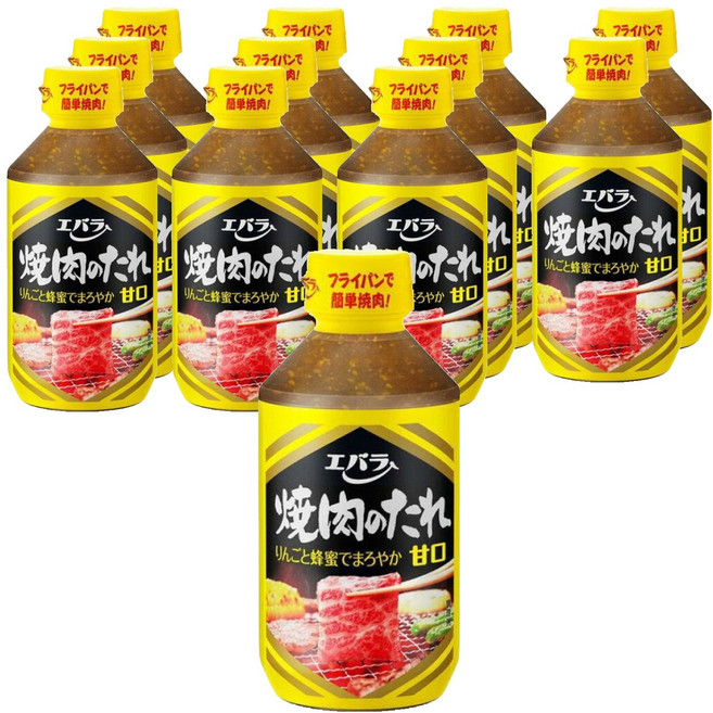 Ebara 荏原 日式燒肉醬 甜味, 12個, 300g