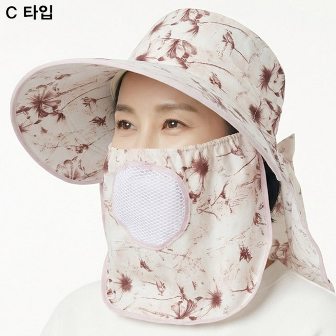 베이직엠 여성 여름 농사모자 썬캡 그늘막 햇빛가리개 모음