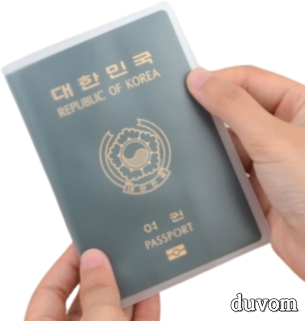 두봄 기본 여권 케이스 2p