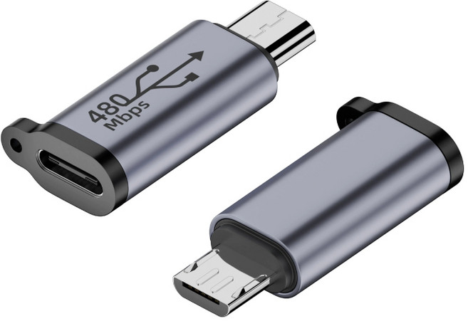 金士曼 Type-C Micro USB 蘋果安卓 轉接頭充電轉換器, 1個, 05母Type-C轉公Micro