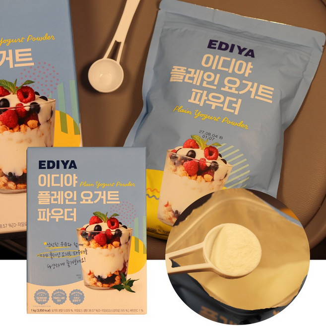 이디야 요거트 파우더 + 계량스푼증정, 1개, 1개입, 1kg