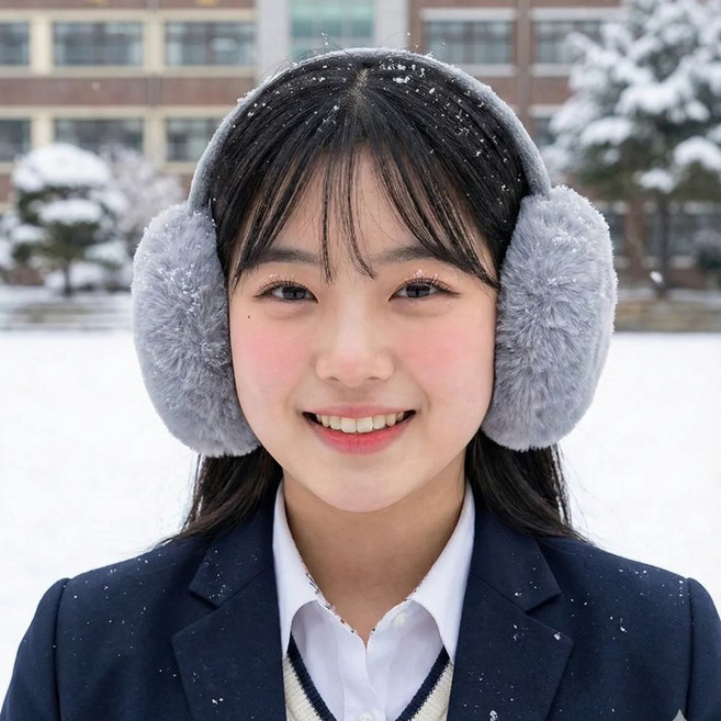 르와핏 솜털 귀마개 접이식귀마개