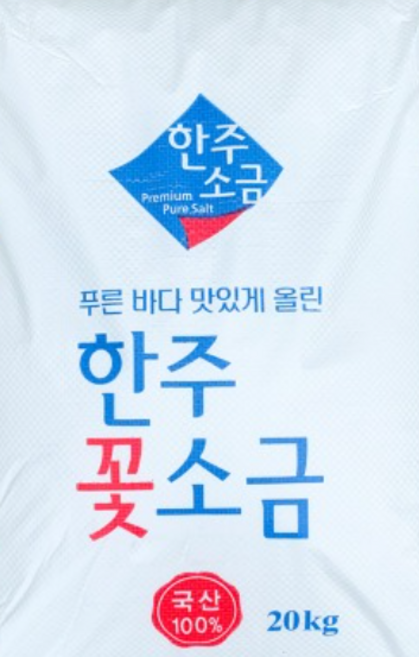 한주 꽃소금 20kg, 1개