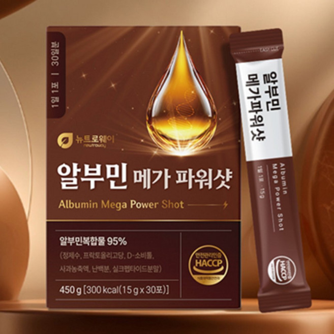 다비샵 알부민메가파워샷 15gx30포 알부민복합물, 60개, 60g
