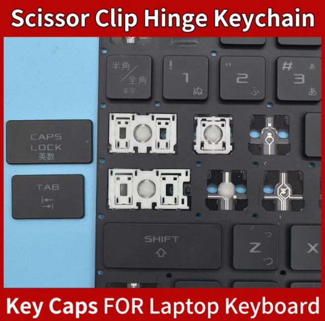 아수스 ROG 스트릭스 G16 G614JV 노트북 키보드 교체용 키캡 및 클립, 16 2 Keycap
