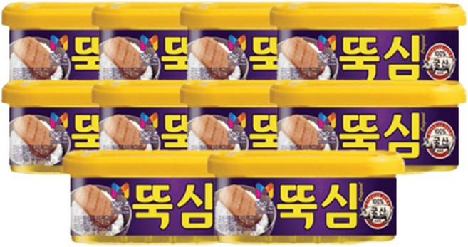 목우촌 뚝심 햄, 10개, 120g