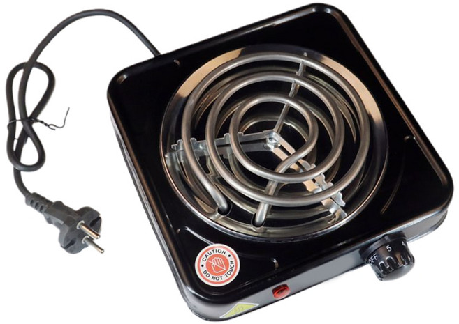 버너 싱글 스토브 미니 핫플레이트 조정과 호환되는 휴대용 열 보존 전기