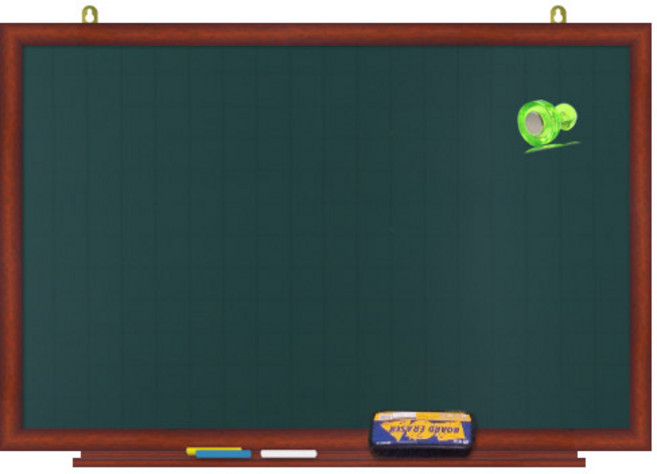 영남칠판 자석 분필칠판 150x90~180x120cm, 체리투톤