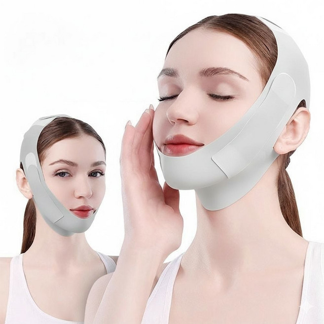 잠잘때 착용만 해도 코로쉼 V 리프팅 밴드 sky+07575Za