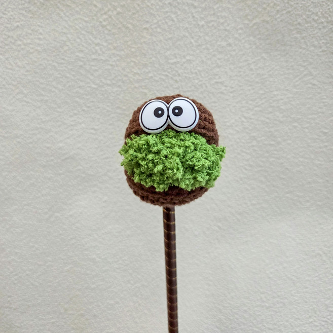 두바이 쫀득 쿠키 두쫀쿠볼펜 귀여운선물, 1개