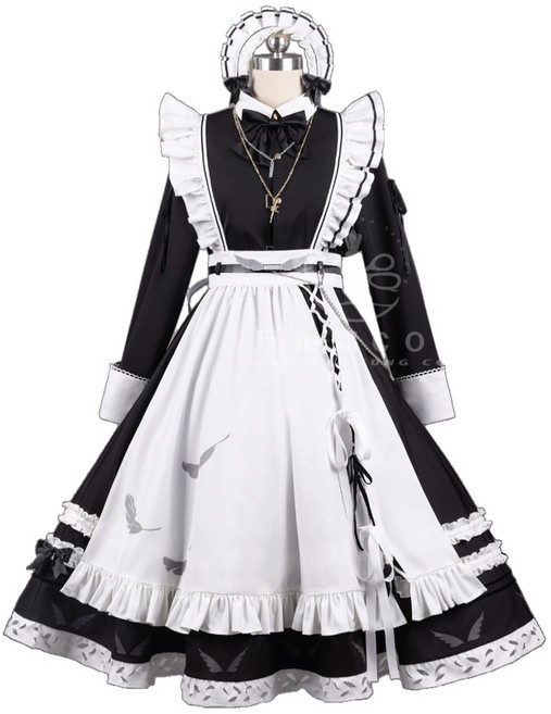 니지산지 카나에 메이드복 의상 코스프레 코스튬