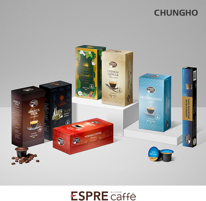 청호나이스 에스프레카페 커피캡슐, 1박스, 16개입