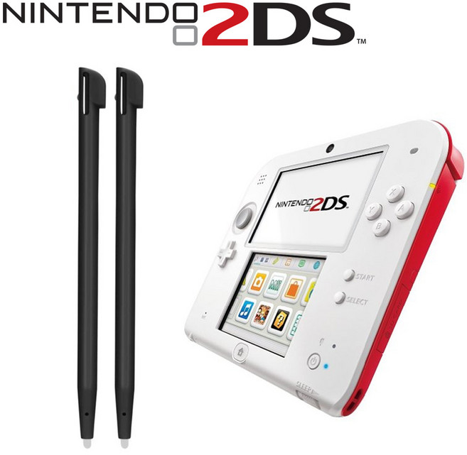 닌텐도 2DS 본체 정품호환 터치펜, 블랙, 1개