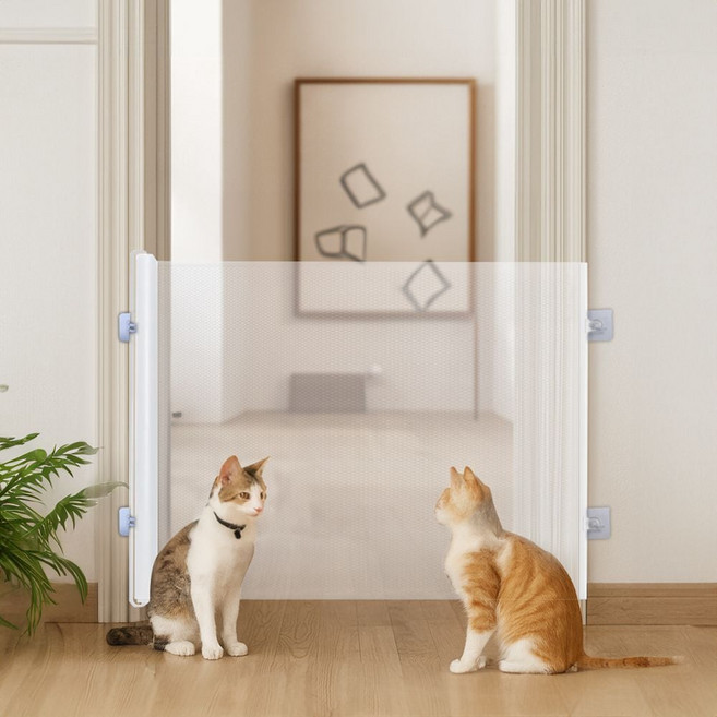 강아지 울타리 펜스 베란다 방묘문 애견 펫도어 가림막 2컬러, 본상품선택