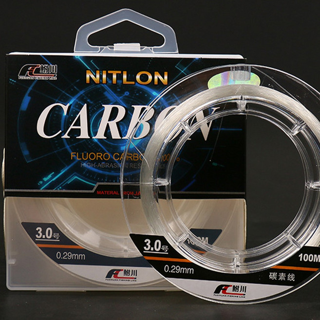 NITRON 후로로카본 100M 쇼크리더 목줄 낚시줄 라인 바다 민물, 1.75, 1개