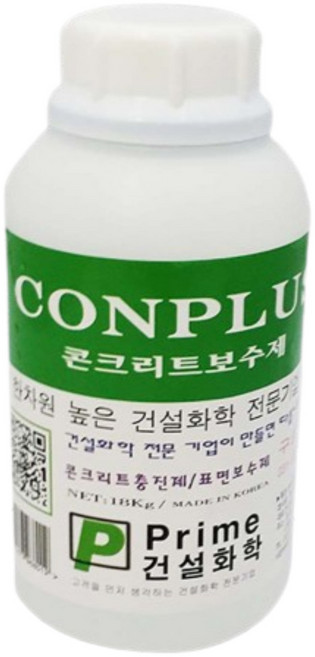 삼표화학 콘프러스1리터 시멘트 콘크리트 접착제, 9999