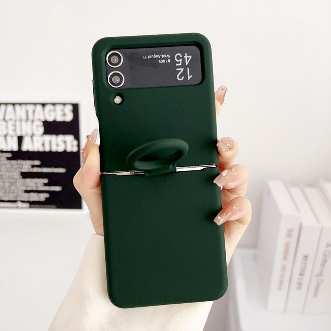 벨라 갤럭시Z플립 실리콘 그립 핑거 링 케이스