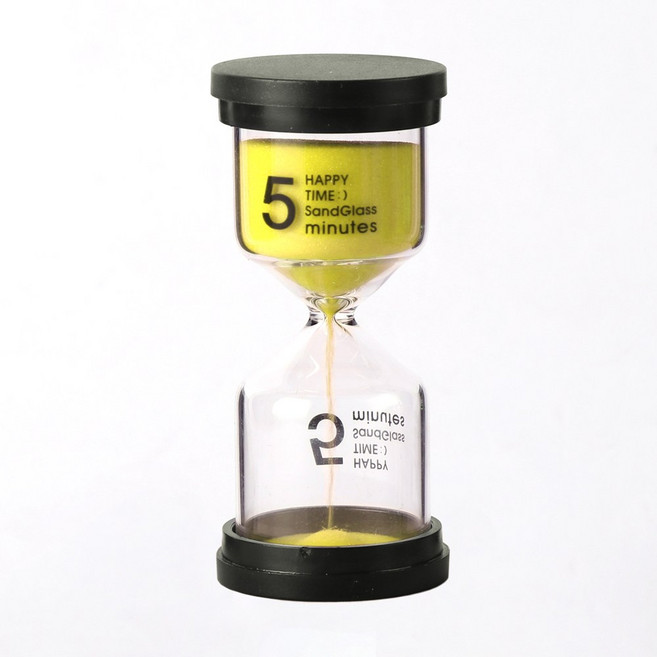라스고 인테리어 모래시계 타이머, 노랑