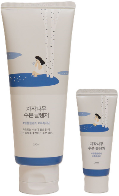 라운드랩 자작나무 수분 클렌저, 1개, 150ml