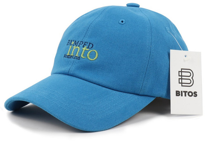 비토스 국내제작 into 자수 볼캡 야구모자 커플모자