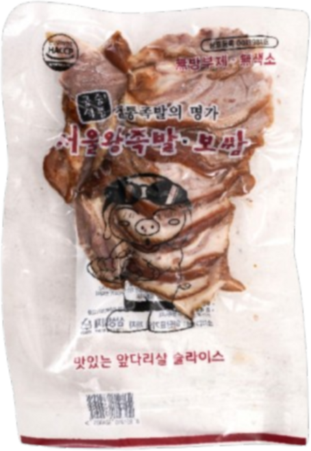 서울왕족발 앞다리 족발슬라이스, 2개