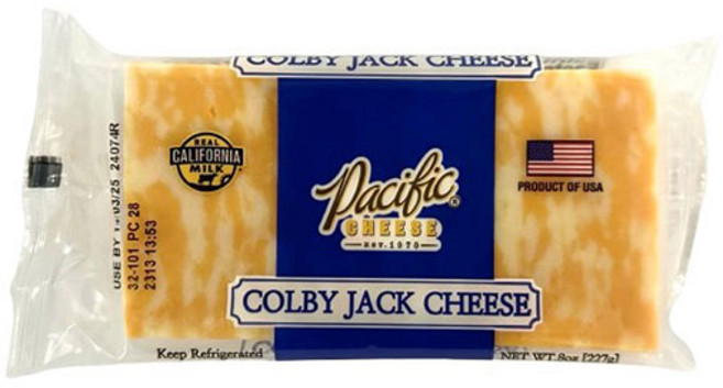 퍼시픽 콜비잭 치즈, 227g, 4개