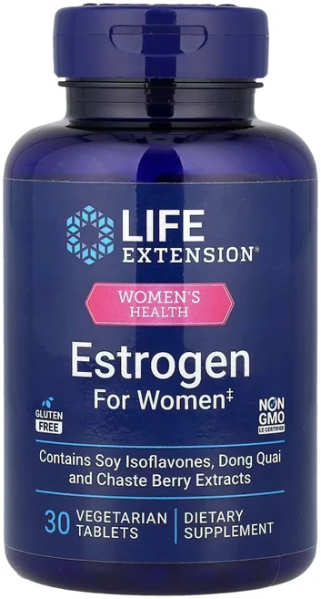 라이프익스텐션 에스트로겐 포 우먼 30캡슐 Life Extension, 30정, 3개 - 쿠팡