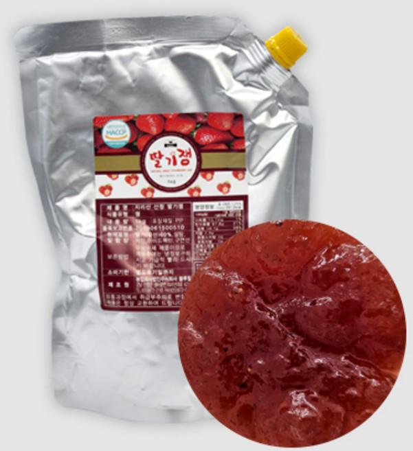 지리산산청 딸기잼1kg, 1개, 1kg