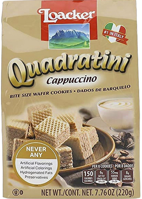 로아커 쿼드라티니 쿠키 카푸치노 맛, 1개, 220g