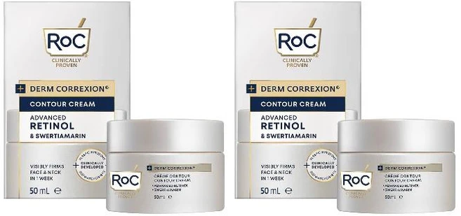 RoC 드림 코렉션 컨투어 레티놀 크림 50ml 2팩 - 쿠팡