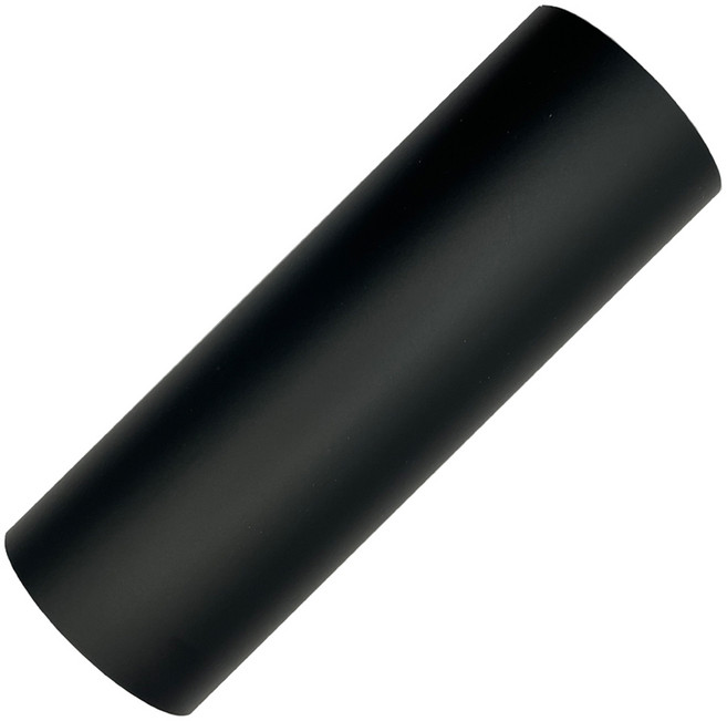 CARLIKE 유광 블랙 랩핑지 크롬죽이기 자동차 차량용 시트지, 1개, Carlike 무광 블랙 시트지 152cm x 10cm