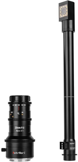 AstrHori 28mm F13 업그레이드 라이카 / 파나소닉 시그마 L 마운트 시리즈 미러리스 카메라 FP S5 S1 S1R S1H SL TL TL2 등을 위한 36, for Leica/Panasonic/Sigma L, Direct-View & 90 Periprobe, 1