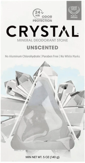 크리스탈 미네랄 데오도란트 스톤 무향 140g CBD-10002, 1 - 쿠팡