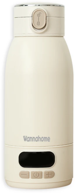 워너홈 휴대용 분유포트 99% 살균기능 2시간 완충 급속충전 500ml - 쿠팡