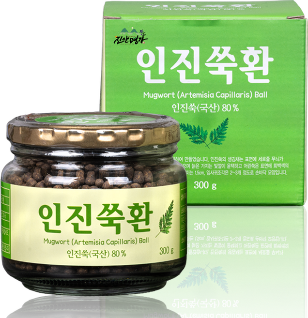 [진안고원농산] 청정지역 무농약 직접 재배 제조 인진쑥환, 300g, 1개