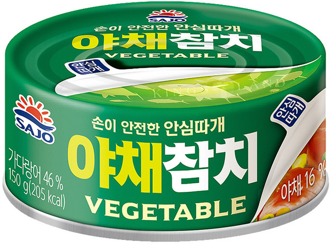 해표 야채참치, 150g, 36개