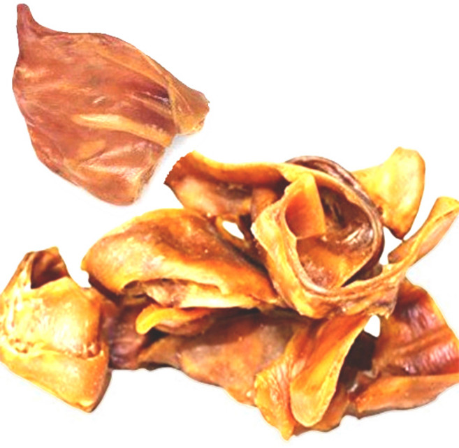 돼지귀 모음 슬라이스 통귀 강아지 돼지귀 대용량, 돼지통귀, 15g, 10개