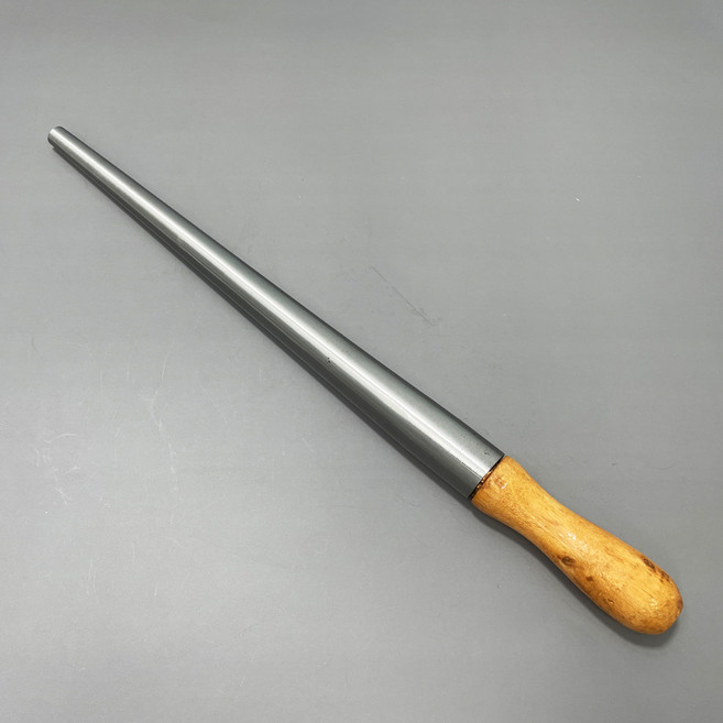 스틸 나무손잡이 지환봉 370mm, 1개