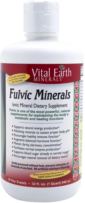 바이탈얼스미네랄즈 풀빅 미네랄 무설탕 비건 글루텐 프리, 1개, 946ml - 쿠팡