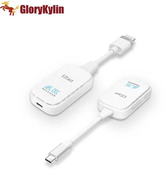 GKI 耀麟國際 EZCast Pocket 4K無線投影傳輸套組 無線投影器, 1個, TypeC版本