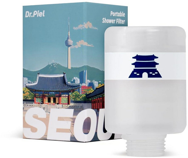 방콕 여행용 닥터 필 샤워 필터 에디션 슈페리어, 서울 에디션, Travel Seoul edition