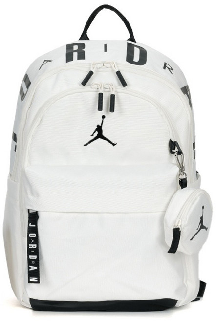 나이키 남녀 공용 조던 대용량 백팩 JD2513158AD, 화이트