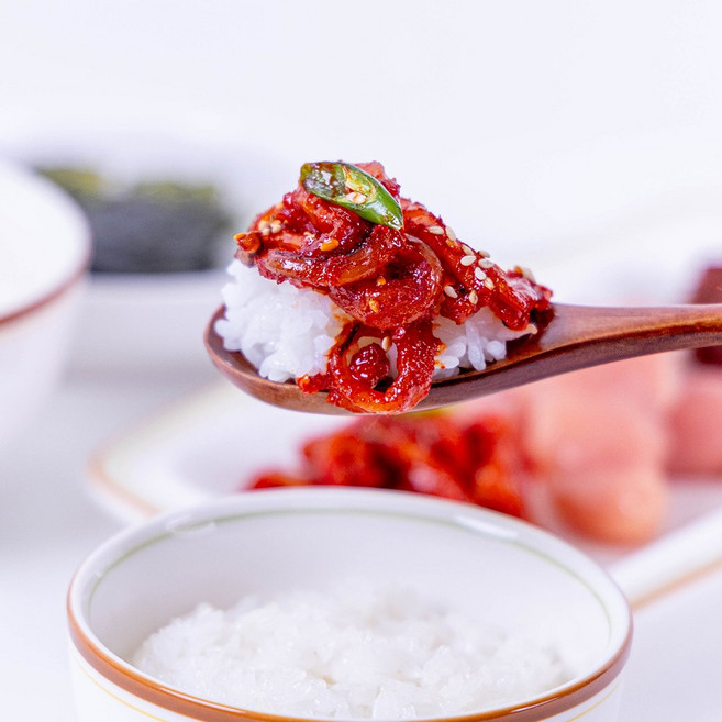 [바다한줌] 쫄깃한 오징어젓 250g 500g 저염 밥도둑 반찬 오징어젓갈, 1개, 1kg